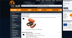 Desktop Screenshot of netair.cz
