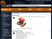 Tablet Screenshot of netair.cz